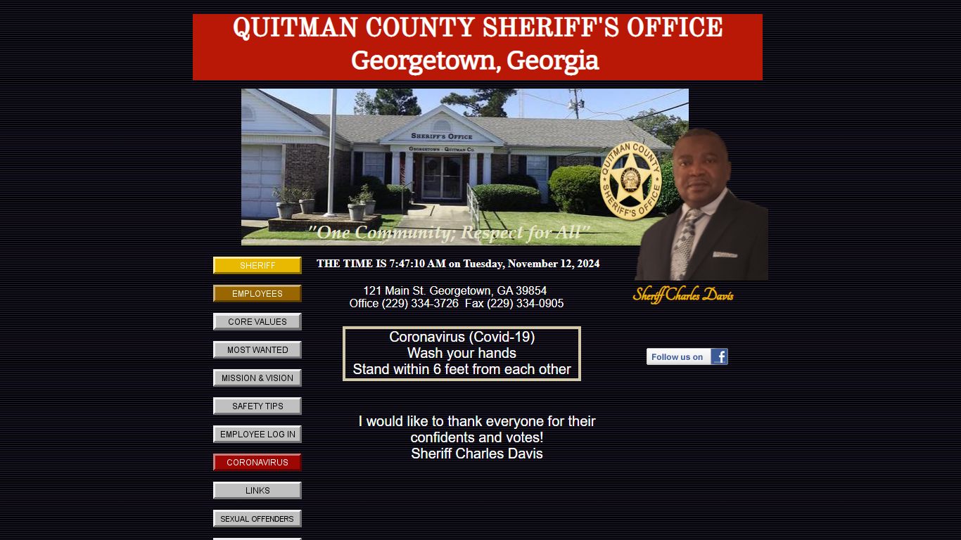 Quitman County Sheriff's Office | Quitman County Georgia