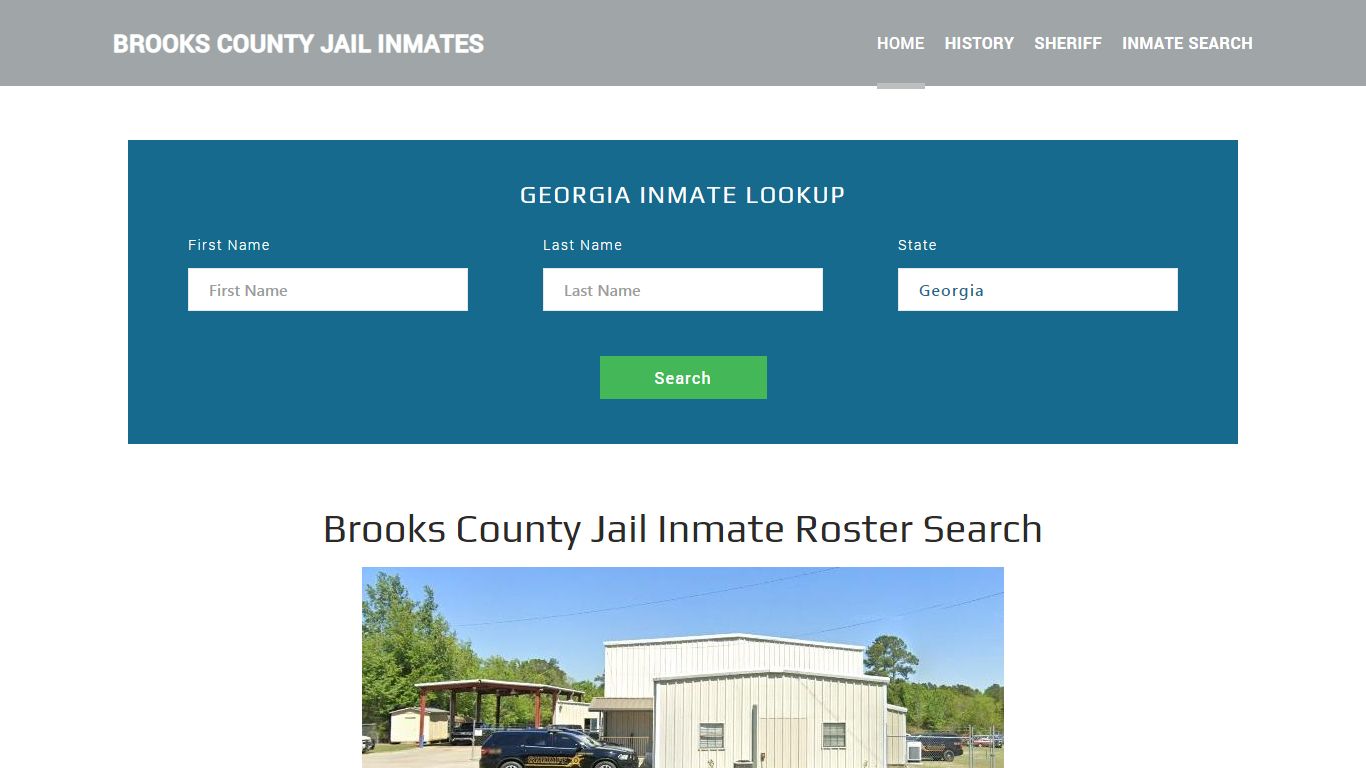 Brooks County Jail Inmate Roster Lookup, Quitman, GA